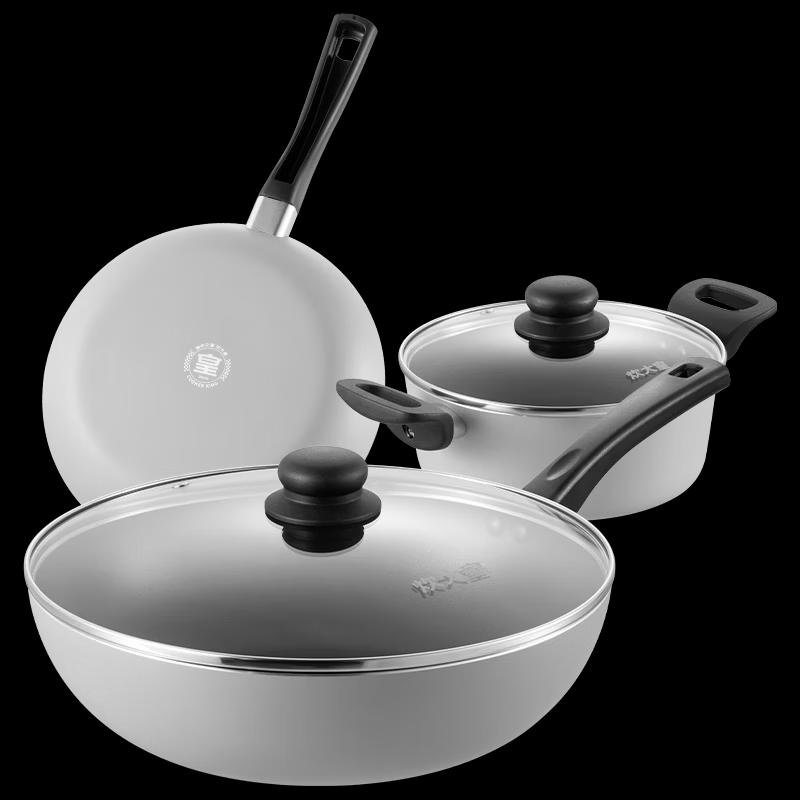 COOKER KING Non-stick 3-Piece Cookware Set