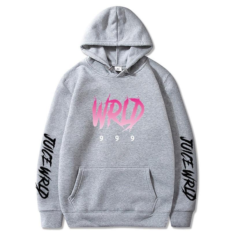 New hot sweater singer juice wrld print street popular men's and women's autumn and winter hoodie
