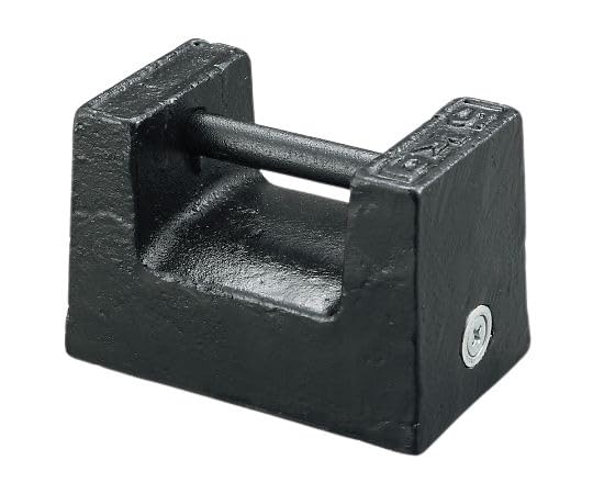 AS ONE Pillow-shaped weight, cast iron, 2kg, PWM2 3-9950-04