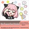 Anya Spy X Family Car Sticker - Waterproof, Cute, Decorative, Creative Scratch Cover