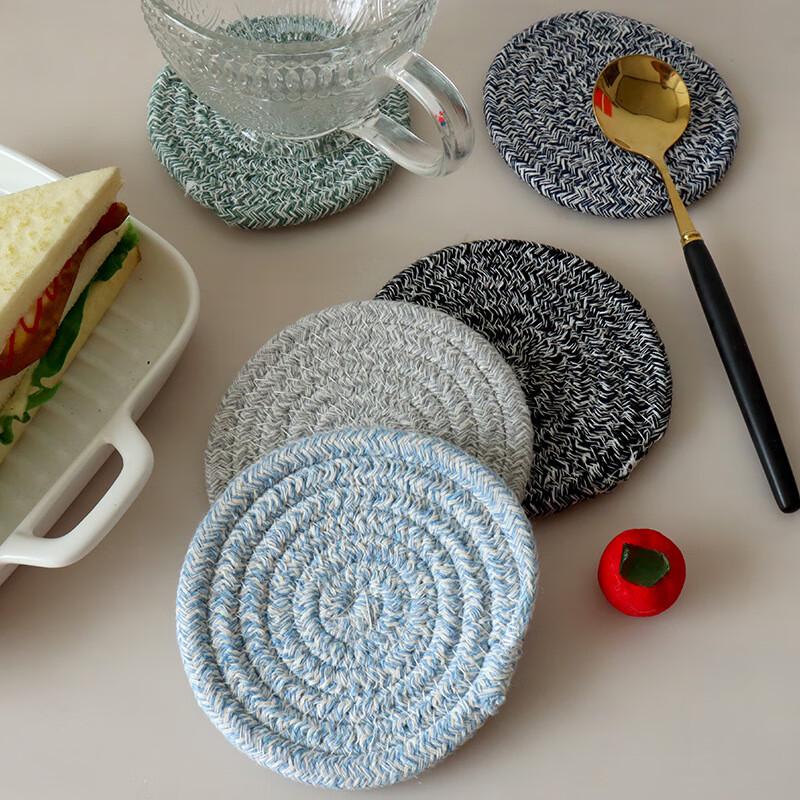 

Zhinianhua Japanese Style Cotton Rope Coasters (Set of 5)