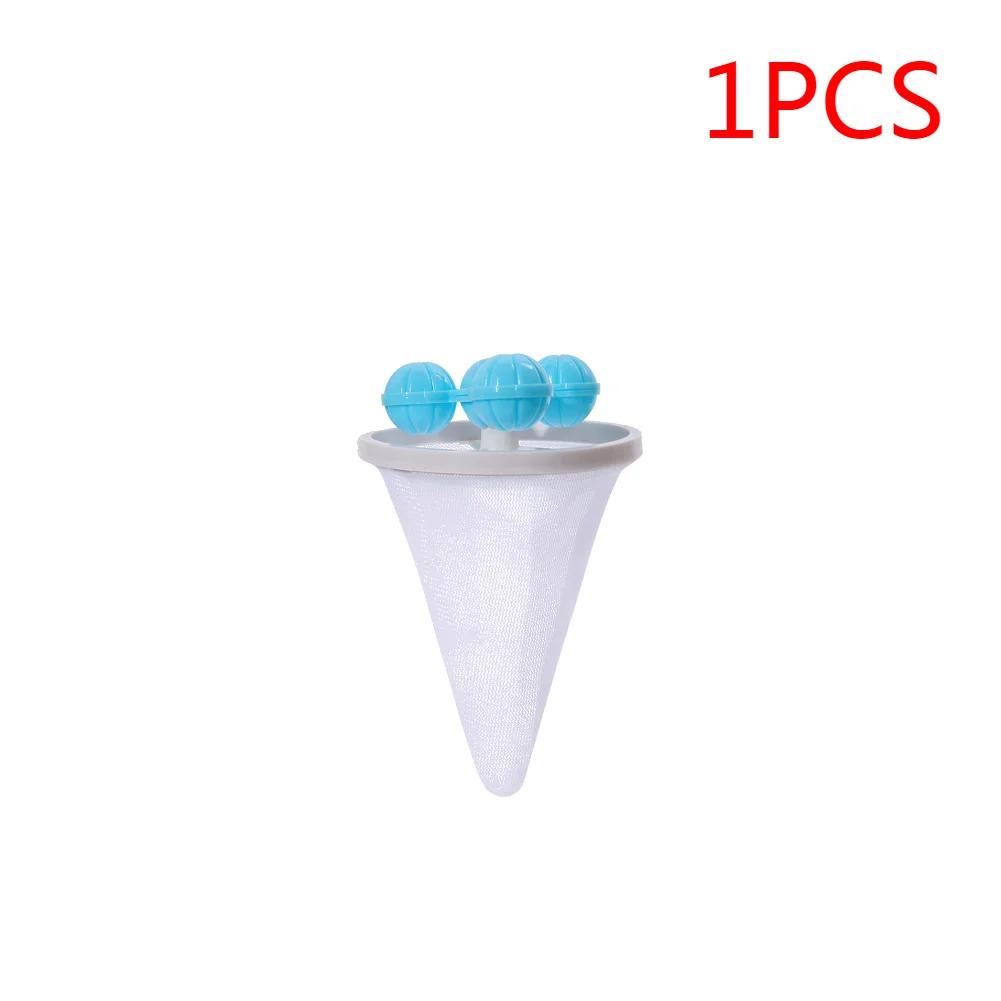Laundry Ball Mesh Filter Bag Washing Machine Hair Removal Device Floating Pet Fur Catcher Laundry Hair Removal Cleaning Mesh Bag