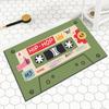 Cartoon Tape Mat Bathroom Absorbent Mat Diatom Mud Toilet Toilet Door Non-slip Mat Door Carpet