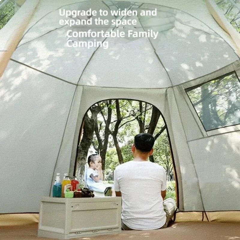 Automatic Tent Outdoor Camping Tent RV Supplies Portable Fully Automatic Quick - Opening Sun - Proof Rain - Proof Overnight Tent
