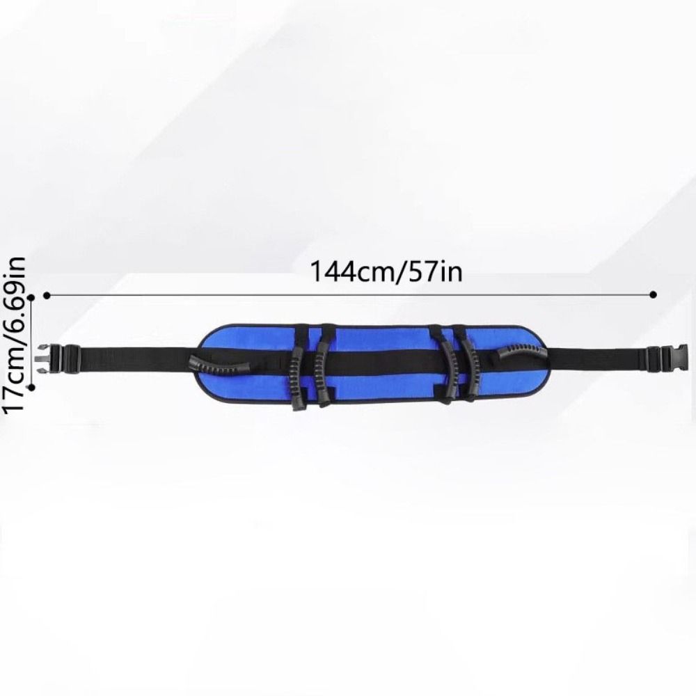 Anti-Slip Gait Belt for Seniors 6 Nylon Padded Handles Walking Assist Aid  Patients
