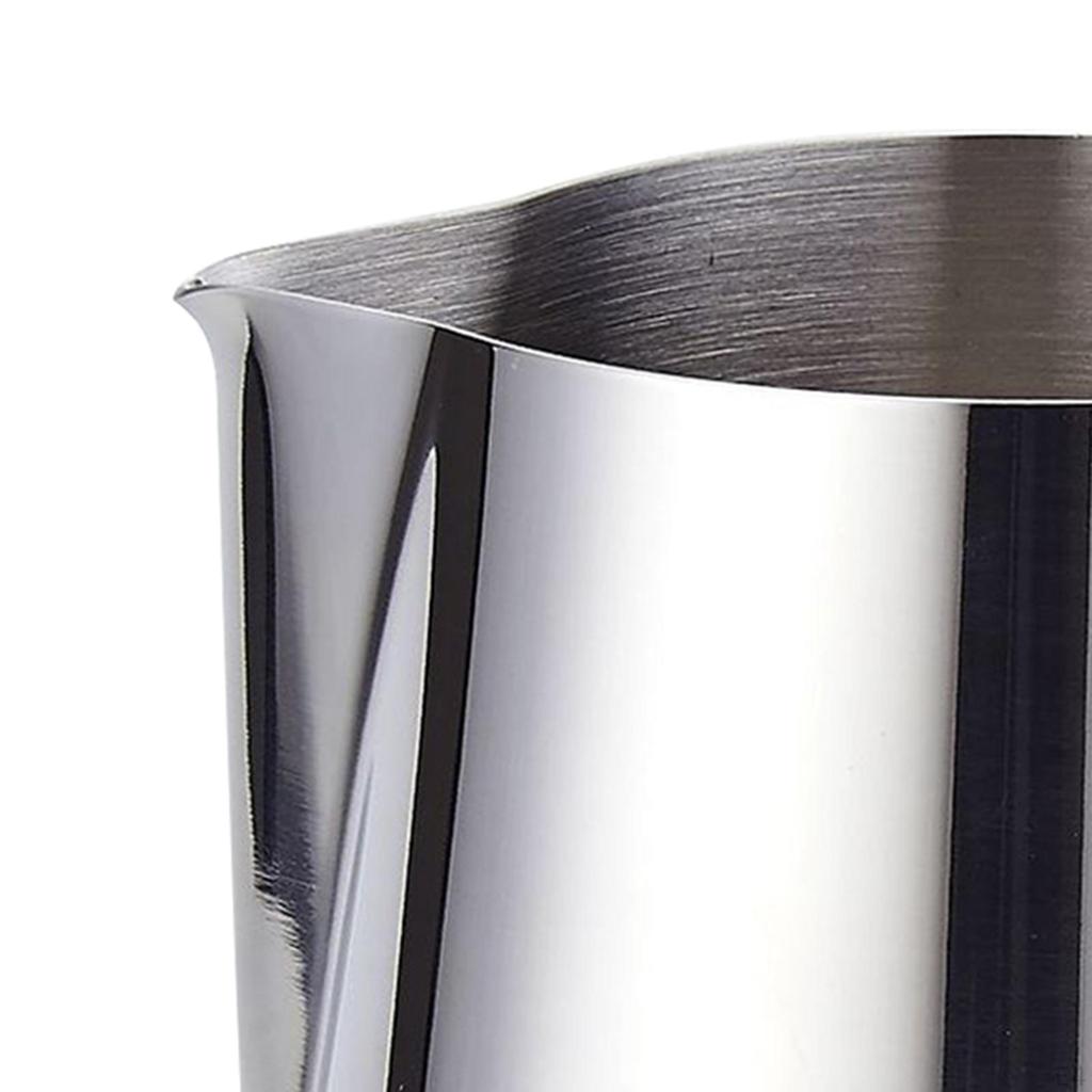 Espresso Aufschäumkännchen, Edelstahlbecher für Latte Art und Getränke