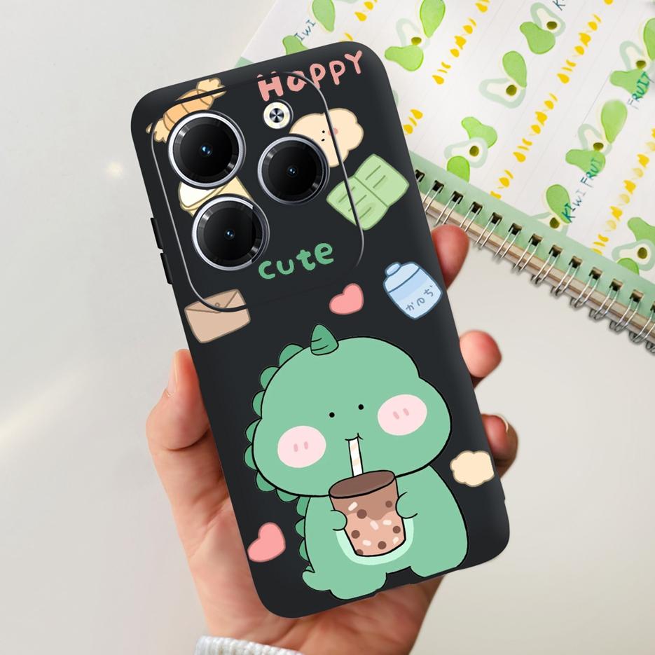 For Infinix Hot 40 Pro Case X6837 Cute Fashion Cover Soft Silicone Phone Case For Infinix Hot 40i Hot40 Pro Hot40i Fundas Bumper