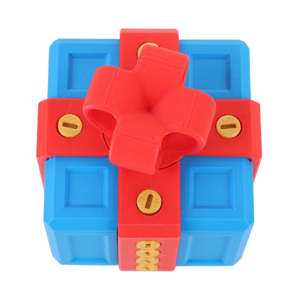 Annoying Present Box with Screws Novelty Funny 3D Printed Present Box for Storing Toys Holiday Decorations
