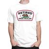 Custom Retired Drug Dealer T Shirt for Men Pure Cotton Tshirt Casual Tees Short Sleeve Funny California Tshirt