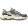 Skechers Ammortizzanti Resistenti all'Abrasione Traspiranti Rialzanti Scarpe Basse da Esterno Donna Grigio Marrone 180128-CHTN