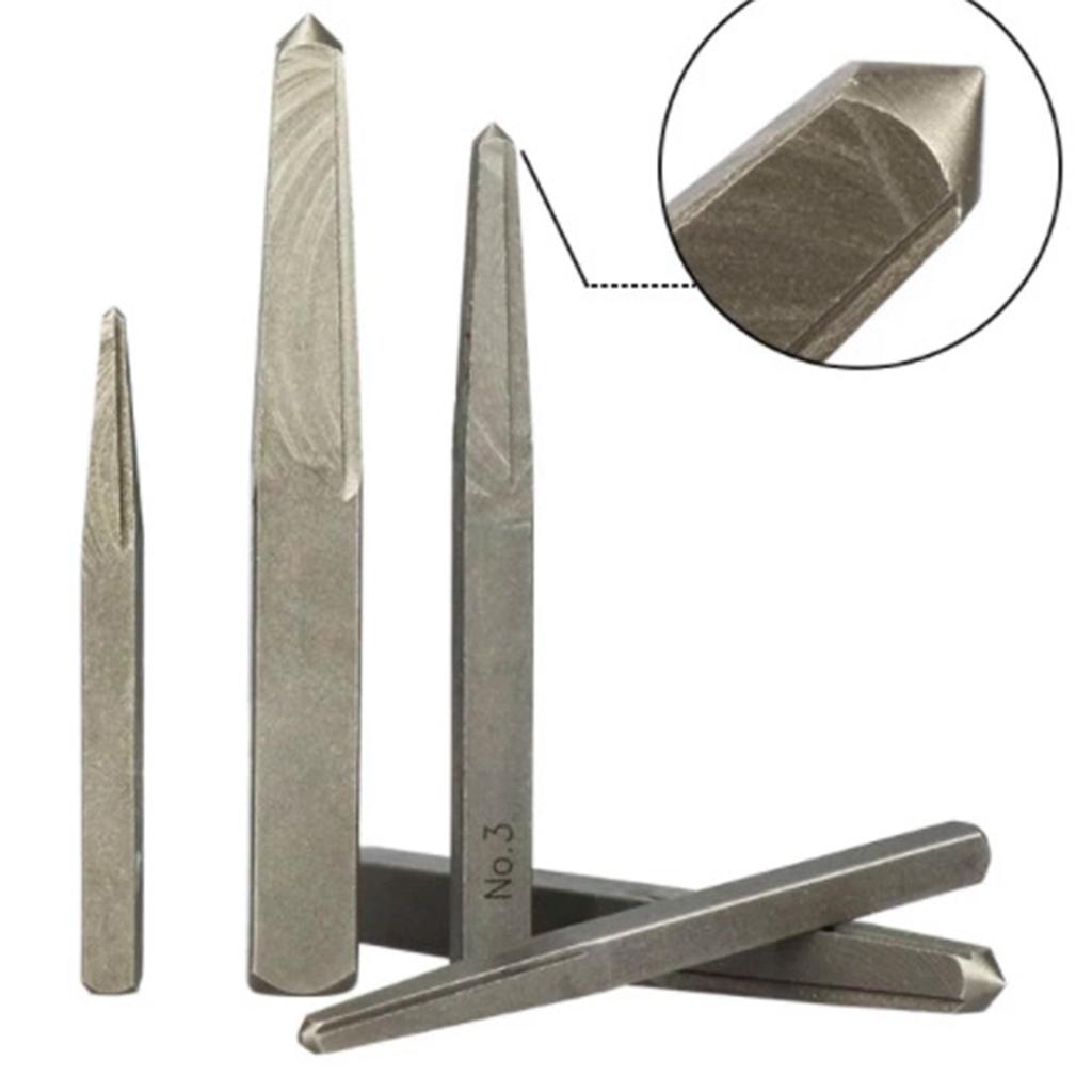 Metal Screw Remover Extractor Set for 3/16" To 5/8" Studs Broken Screws