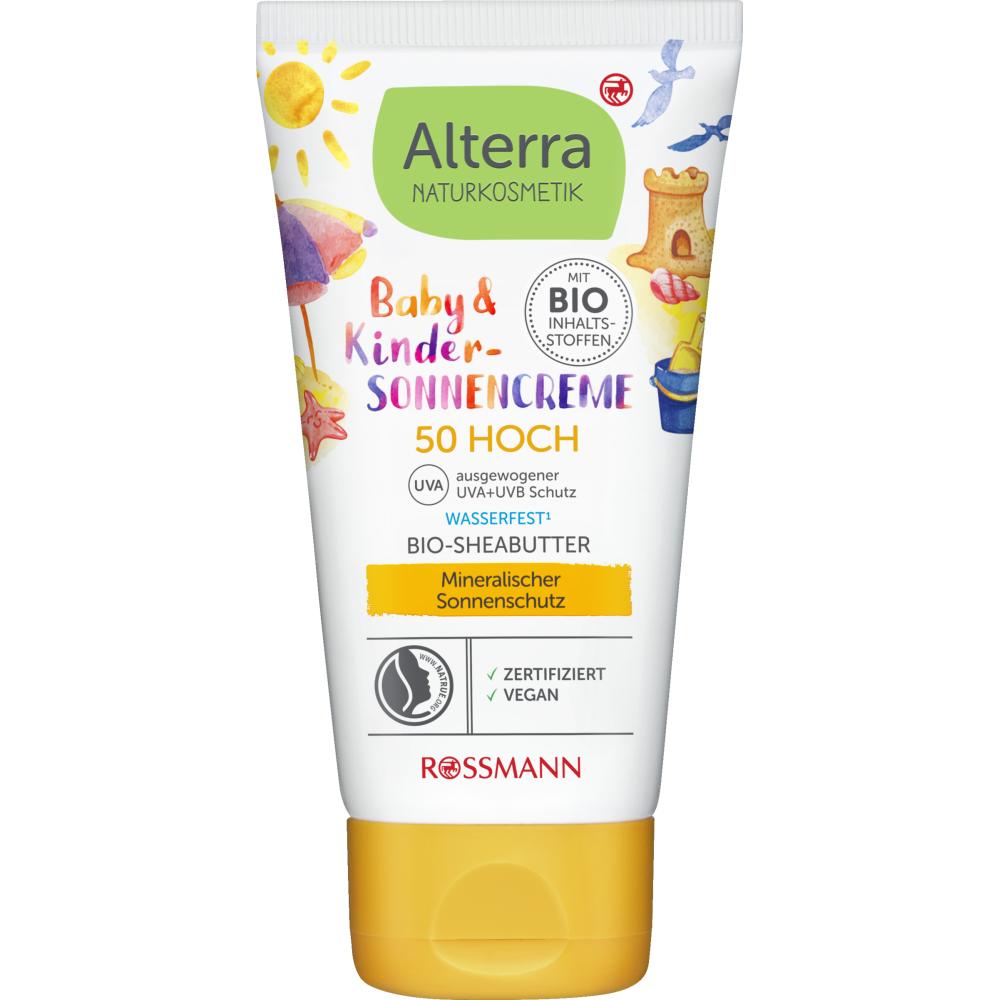 

Rothman Alterra Солнцезащитный крем Alterra Baby Kinder SPF50, 75 мл
