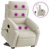VidaXL Fauteuil de Massage Inclinable, Chaise de Relaxation avec Dossier, Siège avec Accoudoirs, Fauteuil TV de Salon, 3205112