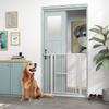 Dog Safety Gate, 76-104 Cm Barrier Gate Without Drilling, Stair Gate