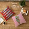 Colorful Sardine Lobster Crab Fish Ocean Pillow Cushion Cover Pillowcase Living Room Sofa Home Decor Customized