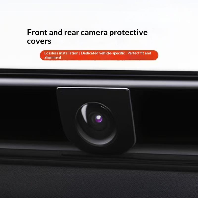 Car Front Rear Camera Lens Protective Cover Scratch Resistant Snap‑On Auto Camera Guard For Model Y/Yl Vehicle Decoration