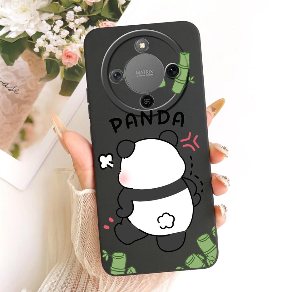 For Honor Magic 8 Lite Case Honor X9d MTN-NX1 Cute Dog Panda Cartoon Cover Silicone Case For Honor X70 X 70 HonorX9d Soft Fundas