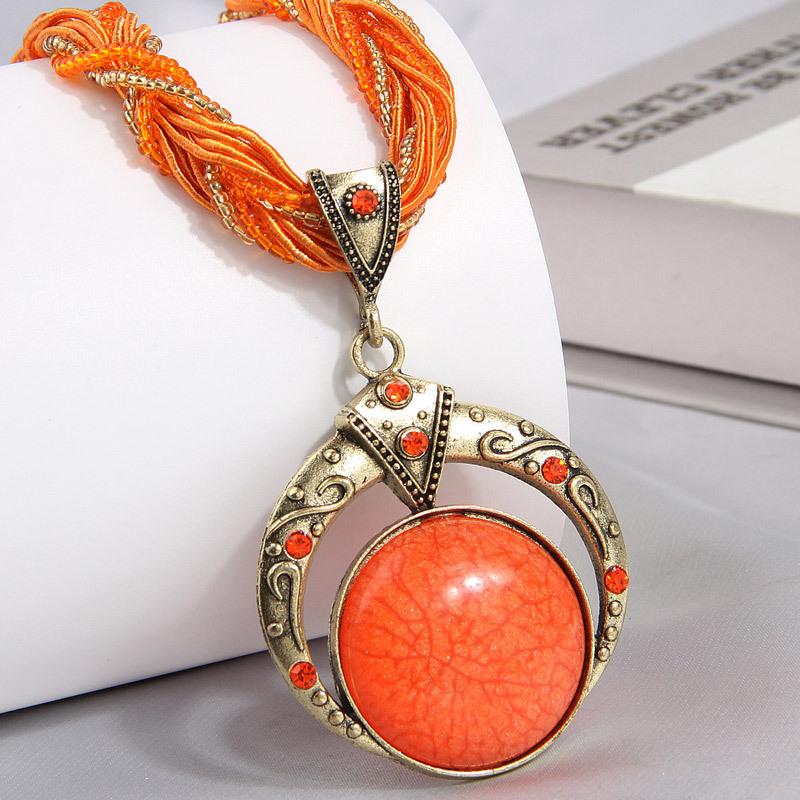 Модное известное круглое подвеска-мечта простая тонкая жемчужная бусина темперамент женское ожерелье