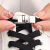 Insert Lock Shoelaces Without Ties Sports Elastic Laces 8MM Thick Flats No Tie Shoe Laces Kids Adult Running Shoelace NEW
