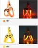 LED Luminous Dog Harness for Medium & Large Dogs - Night Glow Pet Safety Light