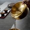 Copper Tea Washer Large Capacity Japanese Style Zen Cleaning Bowl Gongfu Set