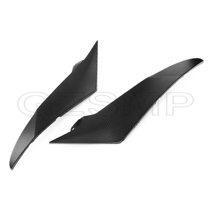 Motorcycle Tank Side Cover Panel Fairing ABS Black Fit for Yamaha YZF R6 2008-2014