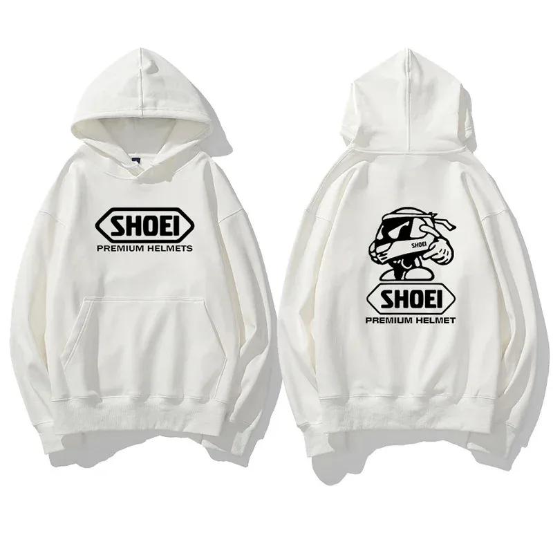 Hochwertiges Herren-Kapuzensweatshirt mit klassischem Motorrad-Print, bequem und lässig, langärmlig, ideal für Herbst und Winter