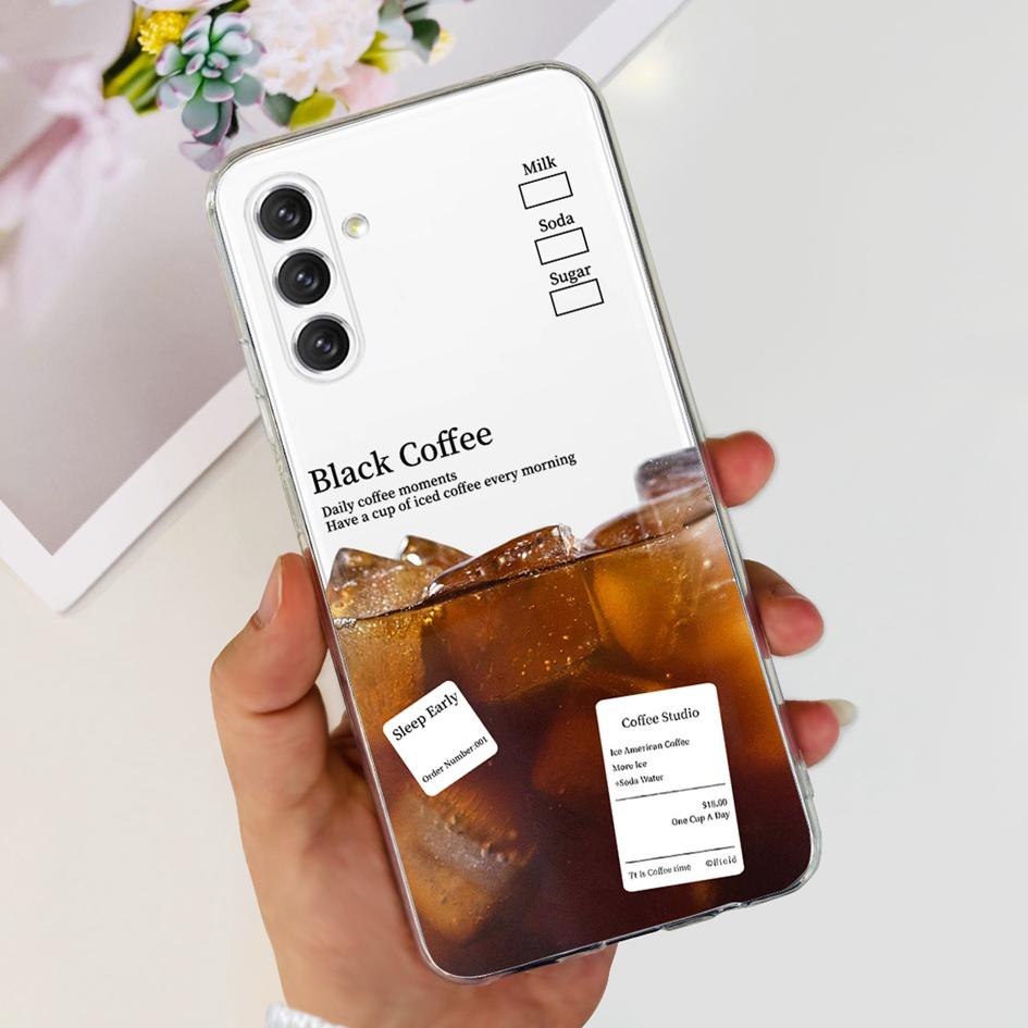 For Samsung A04s Case A047 SM-A047F Stylish Flower Printed Funda Soft Cases For Samsung Galaxy A04s A13 5G SM-A136B Bumper A 04s