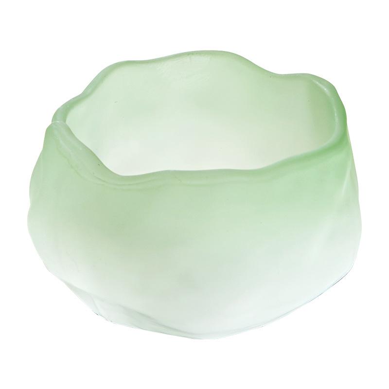 Small Crystal Ink Dish for Calligraphy – Chinese Painting Water Bowl and Brush Rest.