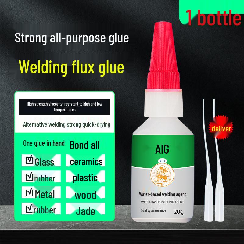 Aigao 603 Universalkleber Super: Starker, Schneller, Wasserdichter Kleber für Metall, Kunststoff, Keramik, Holz, Eisen.