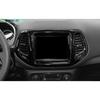 Fit For Jeep Compass 2017- ABS Central Console Navigation Panel Trim Black