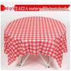 Disposable Plastic Round Tablecloth