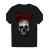 European Sizes Men'S Motionless In White Official Graphic T-Shirt - Skull & Dripping Text Gothic Lettering, Black Streetwear Tee