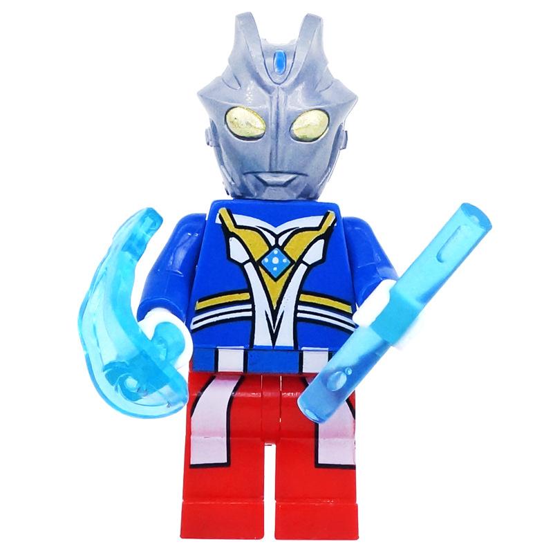 Figurine Blocuri de Construcție Set Păpuși Asamblare Particule Mici Cu Geantă Arme