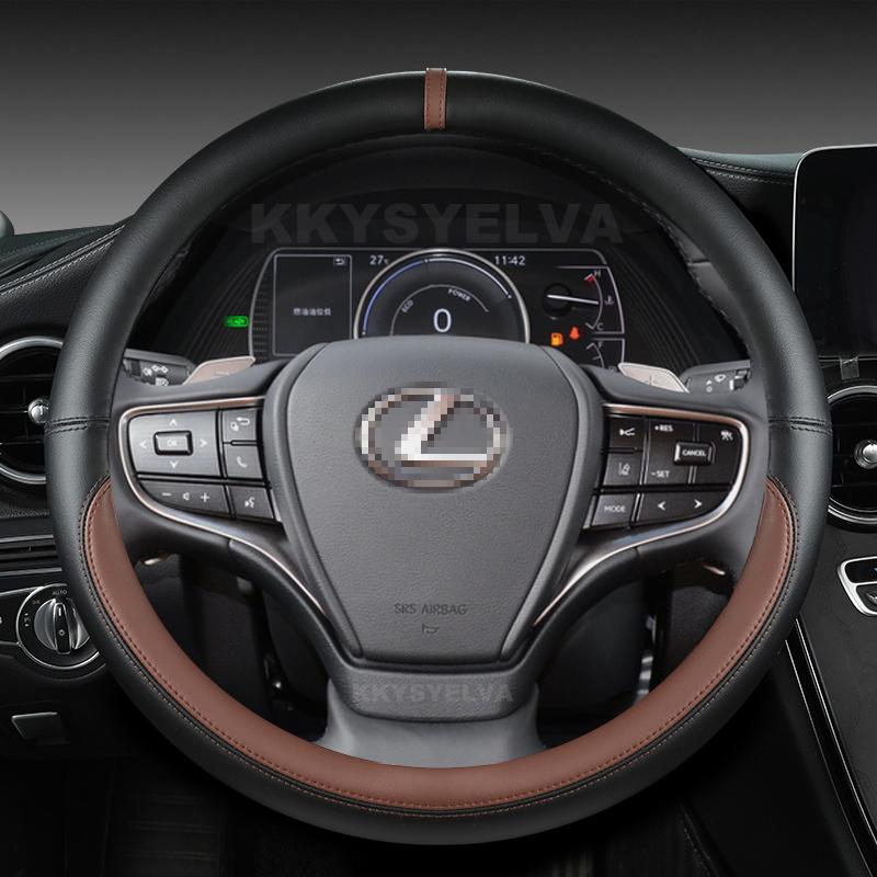 Microfiber Leather Car Steering Wheel Cover For Lexus is250 RX350 is350 GX460 is300 ES350 RC LS NX CT200h Auto Accessories