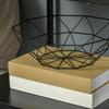 Nightstand Side Table With 1 Drawer And Storage Shelf For Bedroom Living Room Office 45x40x60 Cm Black