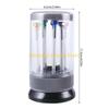 F26C Watch Glasses Screwdriver Repair Tool With 9 Pieces Tips Aluminum Alloy
