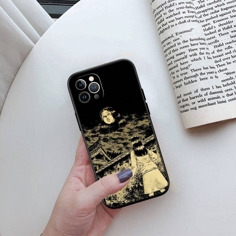 MH79 Junji Ito Tomie Phone Shell Case for iPhone 7 8 11 12 13 14 15 16 17 16E XS Pro Max XR X SE Air