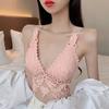 2024 Sexy Tops for Womens Lace Crop Top Woman Tank Tops Off Shoulder V-neck Sleeveless Camis for Women Backless Camisole
