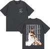 Fashion Trendsetter Male Tshirt Singer TINI Futttura Casual Gothic 2026 Summer Print Pure Cotton Casual Tshirt
