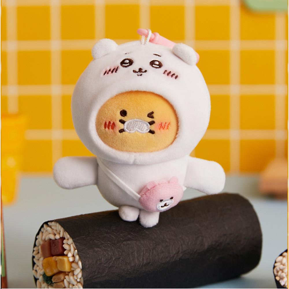 Bear Chiikawa Cartoon Plush Keychain Magnet Toy Gift Hachiware Backpack Usagi