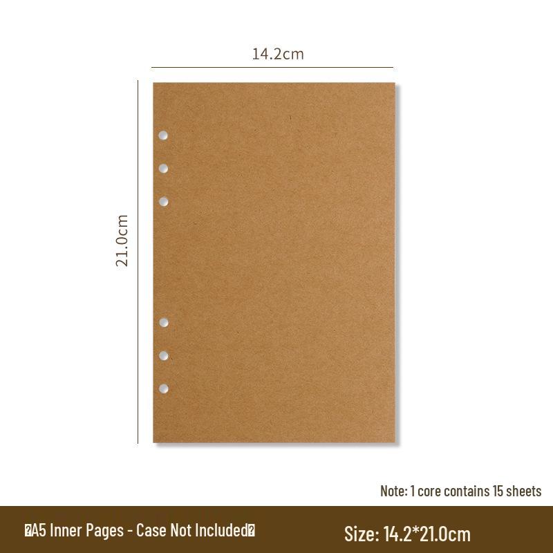 A4 Kraft Paper Cover DIY Photo Album & B5 Classmate Growth Journal