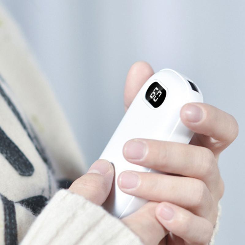 Pocket Sized Electric USB Hand Warmer Stay Warm in Cold Weather Power Banks Style and Convenience Heaters for Office Use