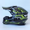 Motorcycle Helmet Adults Unisex Off-Road Full Face ABS Material 60cm Head Circumference