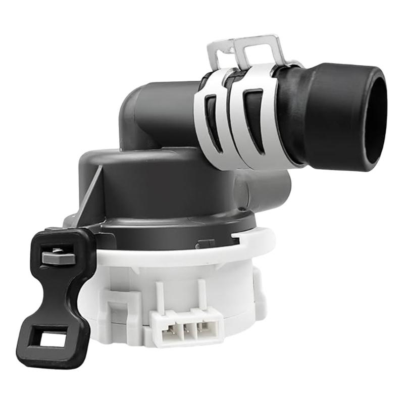 

Универсальный сменный сливной насос для посудомоечной машины для быстрого слива воды Прочная пластиковая конструкция Простая установка 1