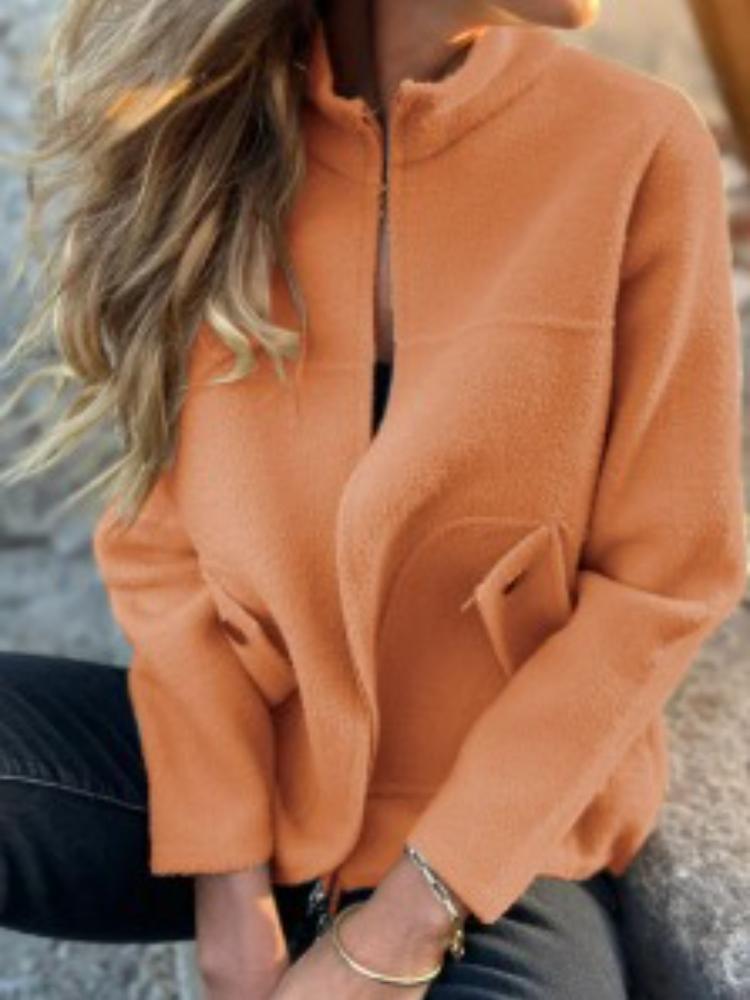 

Женский серый укороченный жакет с белым топом и черными брюками, городской повседневный наряд 5XL оранжевый