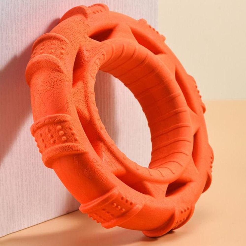 Bite Resistant Interactive Dog Toys Teeth Grinding Pet Pull Toy Durable Dog Pull Ring Toys  Dogs