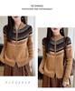 2026 A/W Pure Wool Jacquard Cardigan: Thickened, Seven-Stitch, Double Zipper, Half-High Neck.