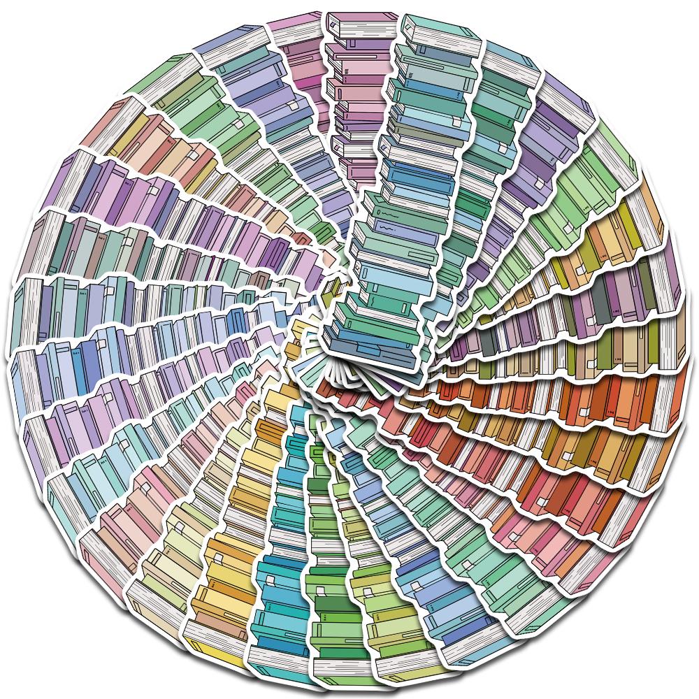 

30 шт. Стопка книг Трекер чтения Креативный стиль Страница Чтение Книжное искусство Декор Пейзаж Маркировка Подарок Креативные карточки Закладки