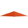 Ersatzdach für Gartenpavillon, Polyester, 2,98 x 2,98 m, Orange